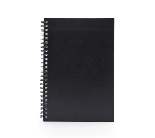 Brinde caderno A5 capa plástica personalizado FBCP-05071