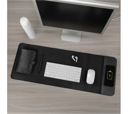 Desk pad personalizado com carregador por indução