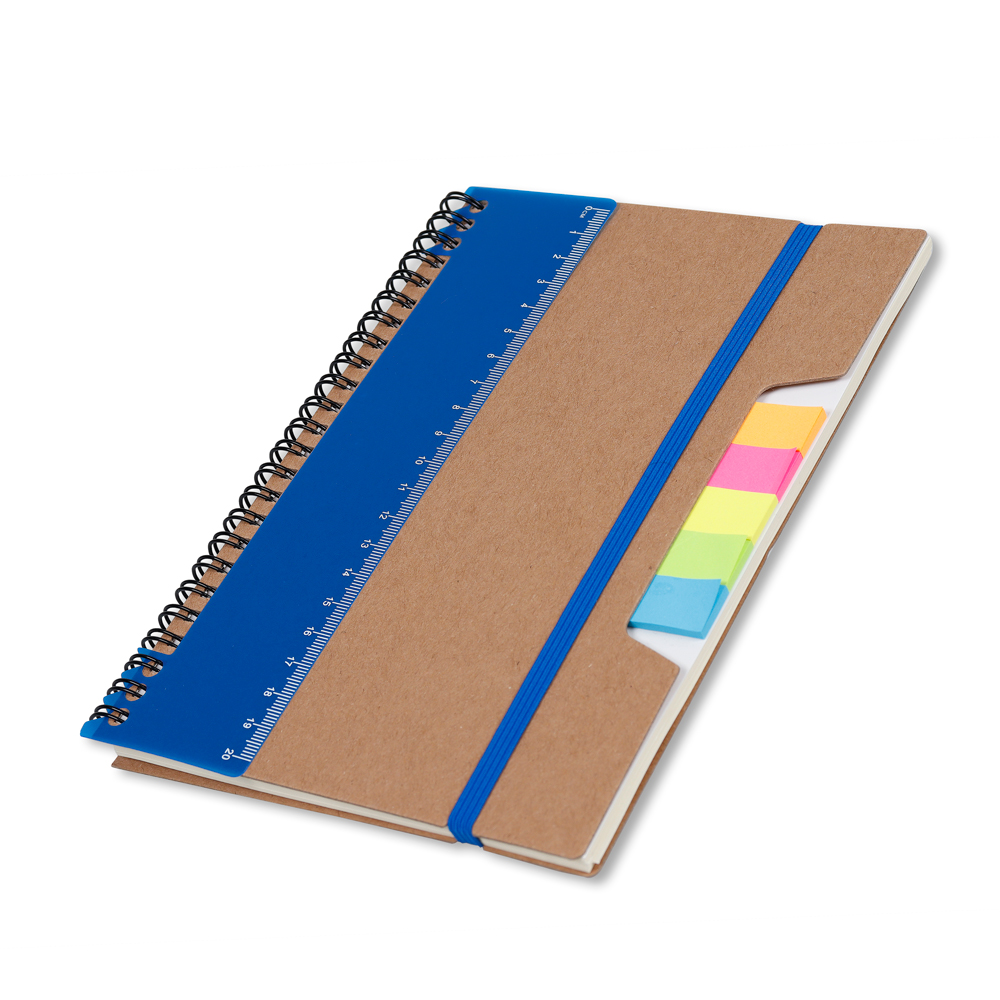 Brinde Caderno 21x14 com post it personalizado