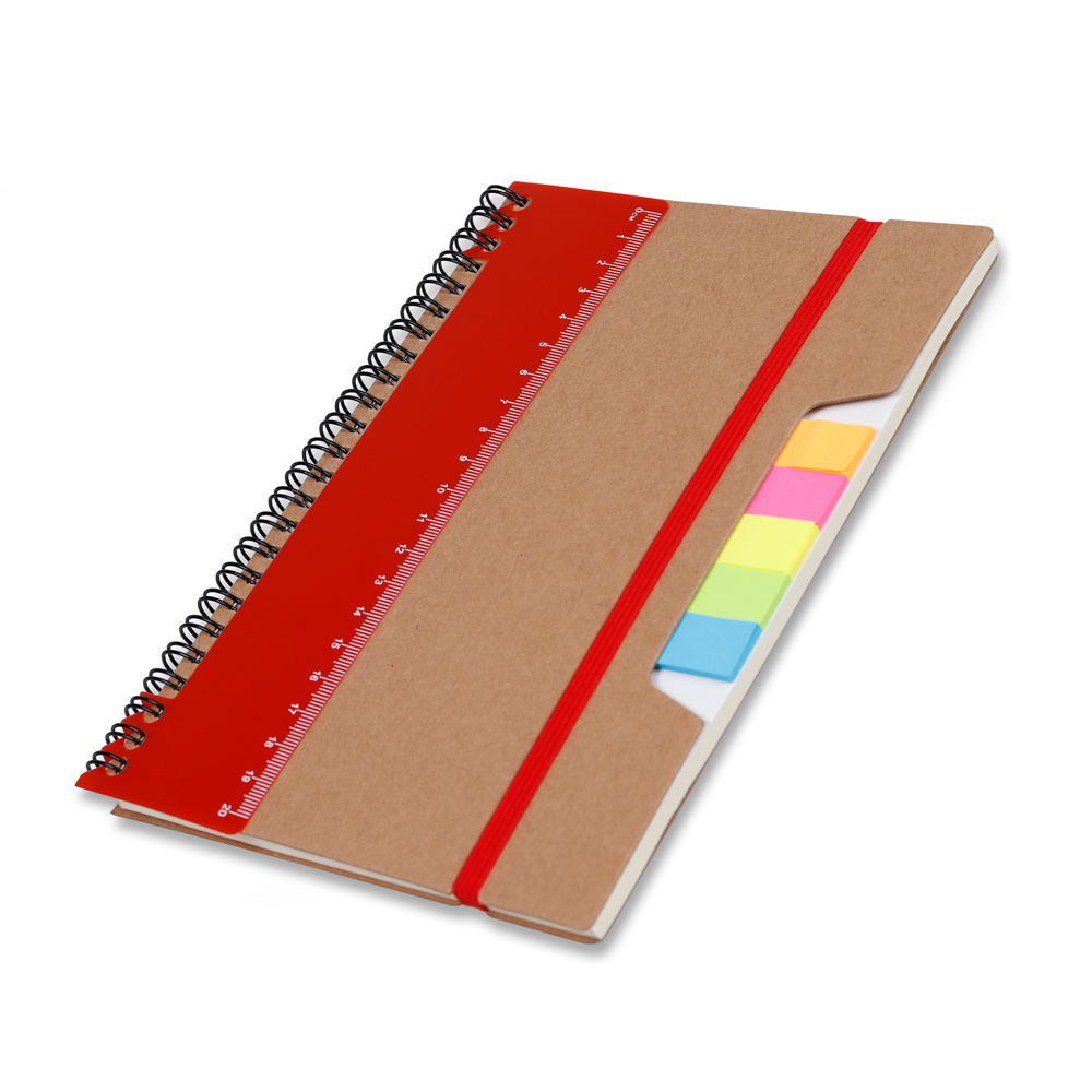 Brinde Caderno 21x14 com post it personalizado