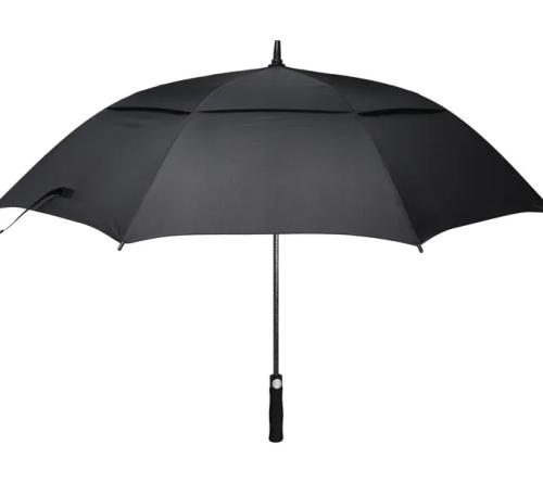 Brinde  Guarda-chuva Automático Grande Preto personalizado