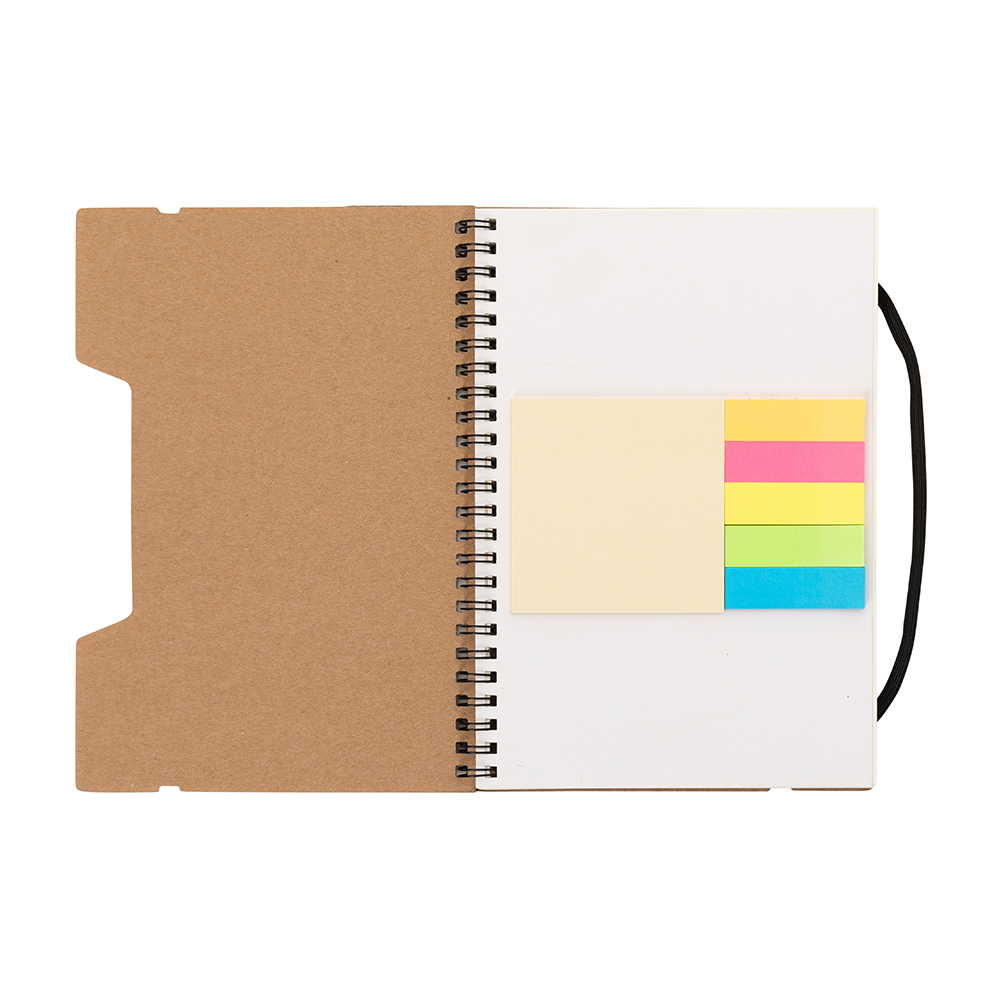 Brinde Caderno 21x14 com post it personalizado