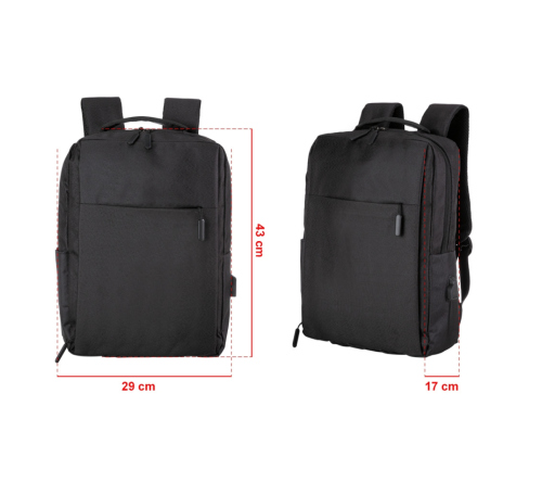 Mochila para notebook 21l em nylon.