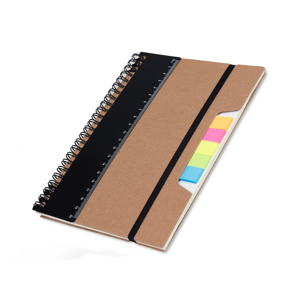 Brinde Caderno 21x14 com post it personalizado